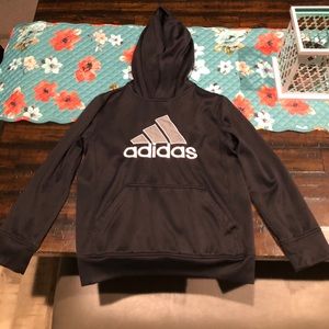 Boys Adidas hoodie sweatshirt